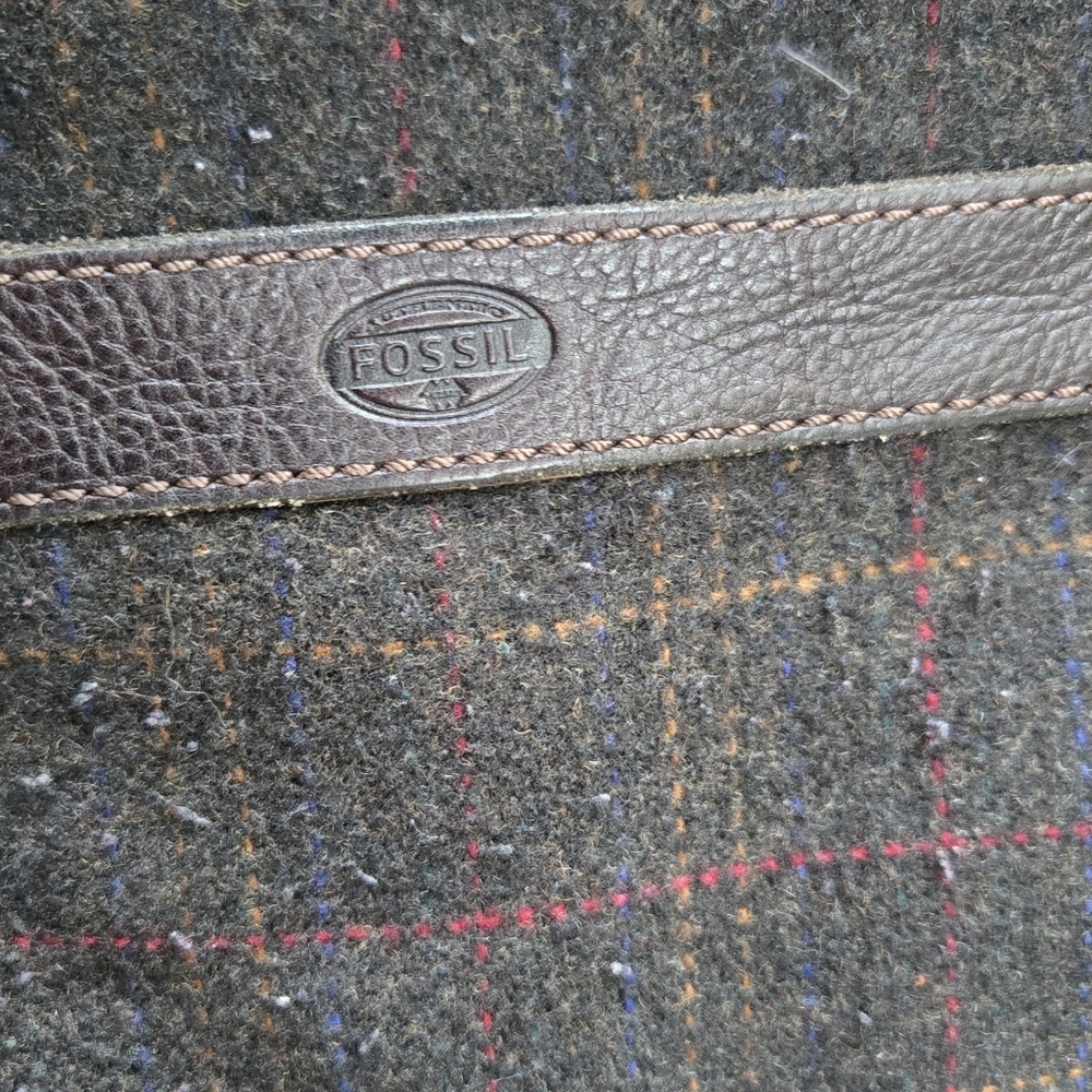Fossil Wool Messenger Bag - Picture 10 of 16